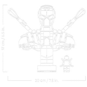 LEGO Super Heroes Iron Spider-Mani büst - Image 6