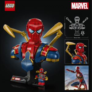 LEGO Super Heroes Iron Spider-Mani büst - Image 8