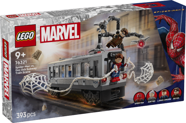 LEGO Super Heroes Spiderman vs. Doc Ock metroorongi stseen