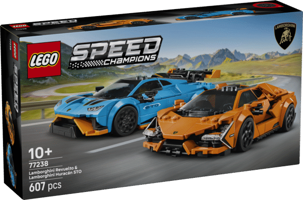 LEGO Speed Champions Lamborghini Revuelto ja Huracán STO