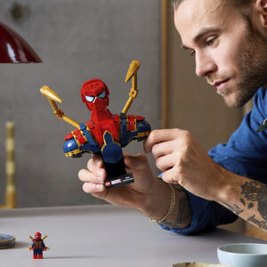 LEGO Super Heroes Iron Spider-Mani büst - Image 2