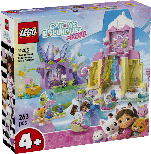 LEGO Gabby`s Dollhouse Maiustustemägi ja kiisuaed