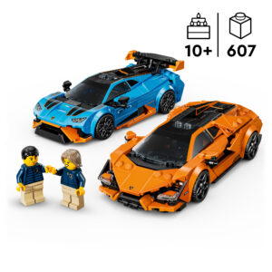LEGO Speed Champions Lamborghini Revuelto ja Huracán STO - Image 2