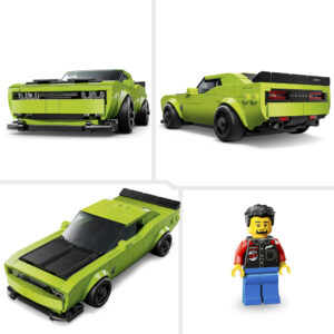LEGO Speed Champions Dodge Challenger SRT Hellcat sportauto - Image 5