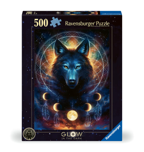 Ravensburger pimedas helendav pusle 500 tk: hunt