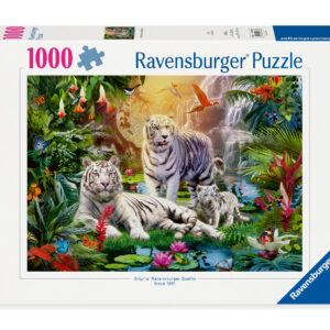 Ravensburger pusle 1000 tk: Valge tiigri perekond