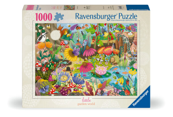 Ravensburger pusle 1000 tk: väike aed