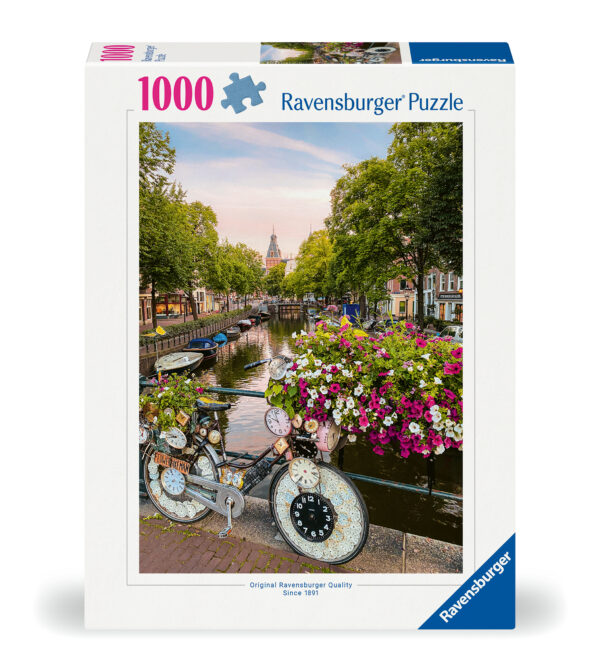 Ravensburger pusle 1000 tk: jalgratas Amsterdamis