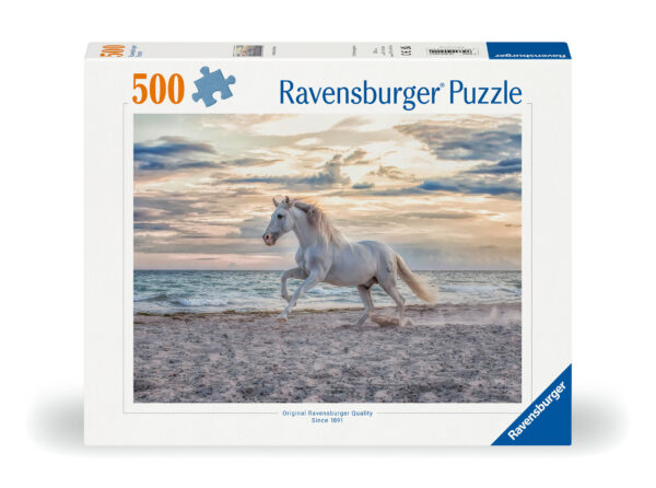 Ravensburger pusle 500 tk: hobune rannal
