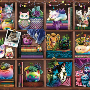 Ravensburger pusle 500 tk: kassid ja sukulendid - pilt 2