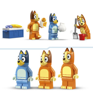 LEGO 4PLUS Bluey ranna- ja autoreis perega - pilt 6