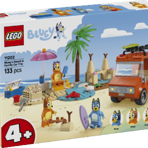 LEGO 4PLUS Bluey ranna- ja autoreis perega