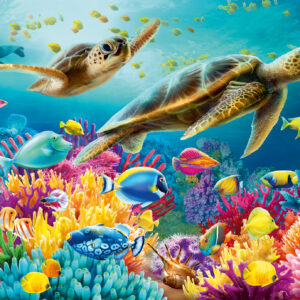 Ravensburger pusle 1000 tk: veealune maailm - pilt 2