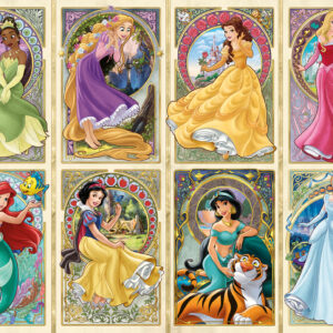 Ravensburger pusle 1000 tk: Disney printsessid - pilt 2