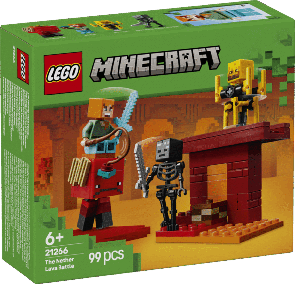 LEGO Minecraft Netheri laavalahing