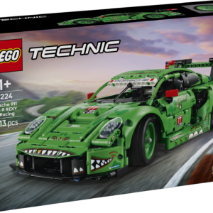 LEGO Technic Porsche 911 GT3 R Rexy AO Racing võidusõiduauto