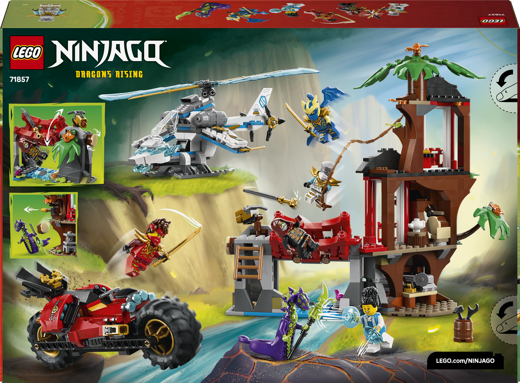LEGO Ninjago Ninjasõiduki puumaja-lahing - Image 2