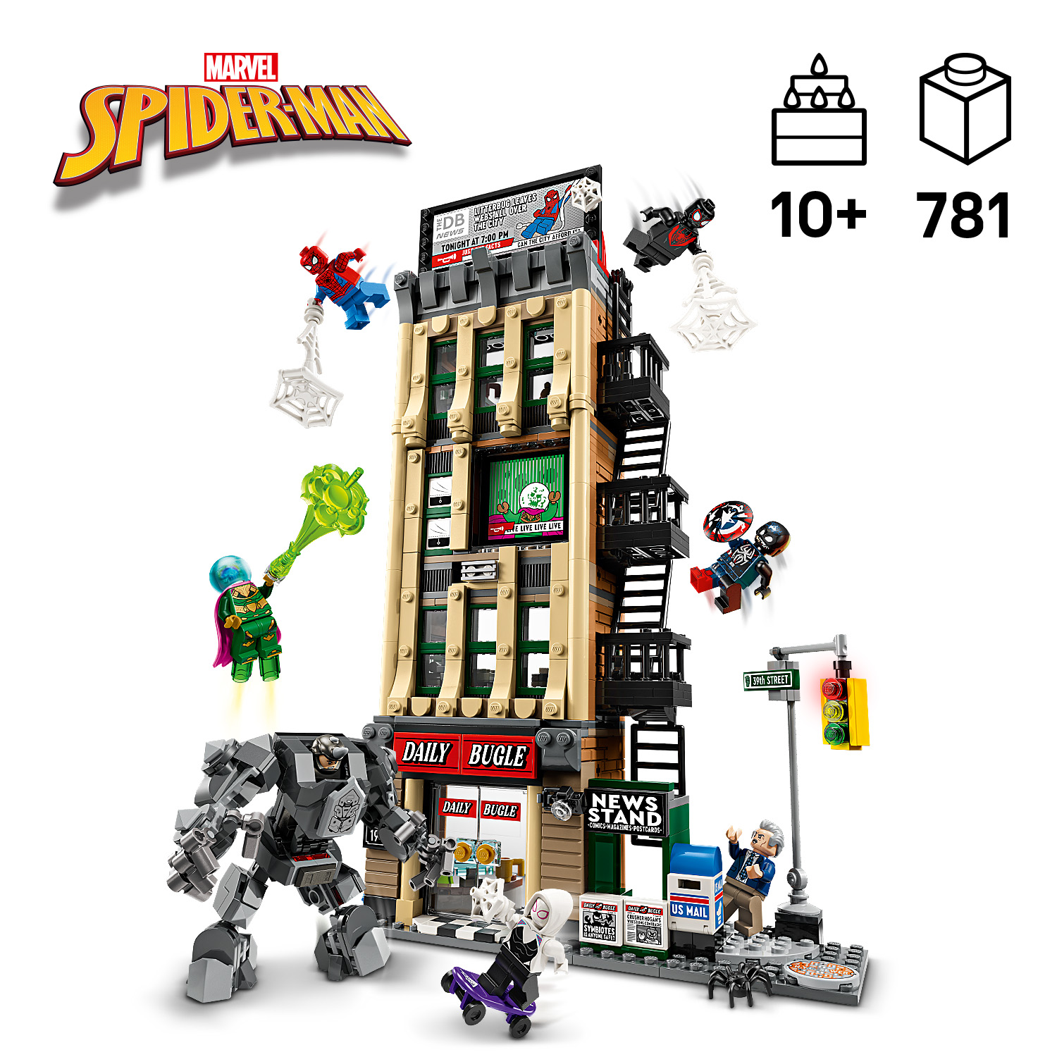 LEGO Super Heroes Ämblikmees vs. Mysterio: The Daily Bugle - Image 2