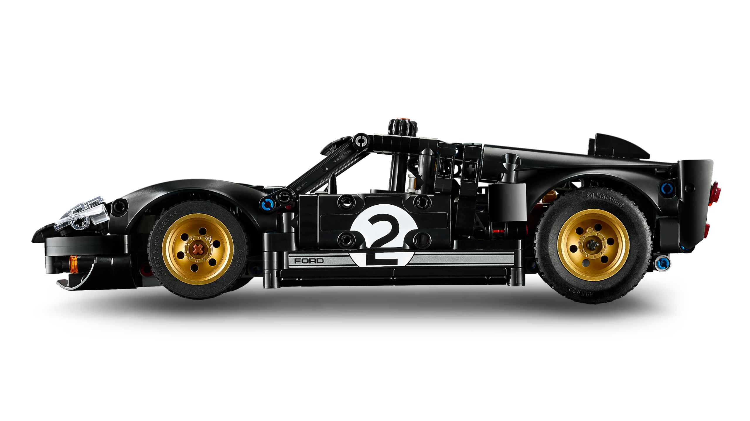 LEGO Technic 1966 FORD GT40 MKII võidusõiduauto - Image 8
