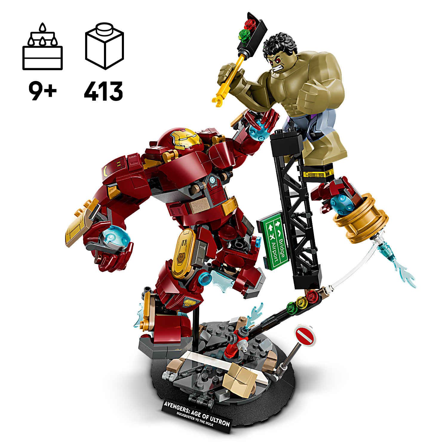 LEGO Super Heroes Eepiline lahing: Hulkbuster vs. The Hulk - Image 2