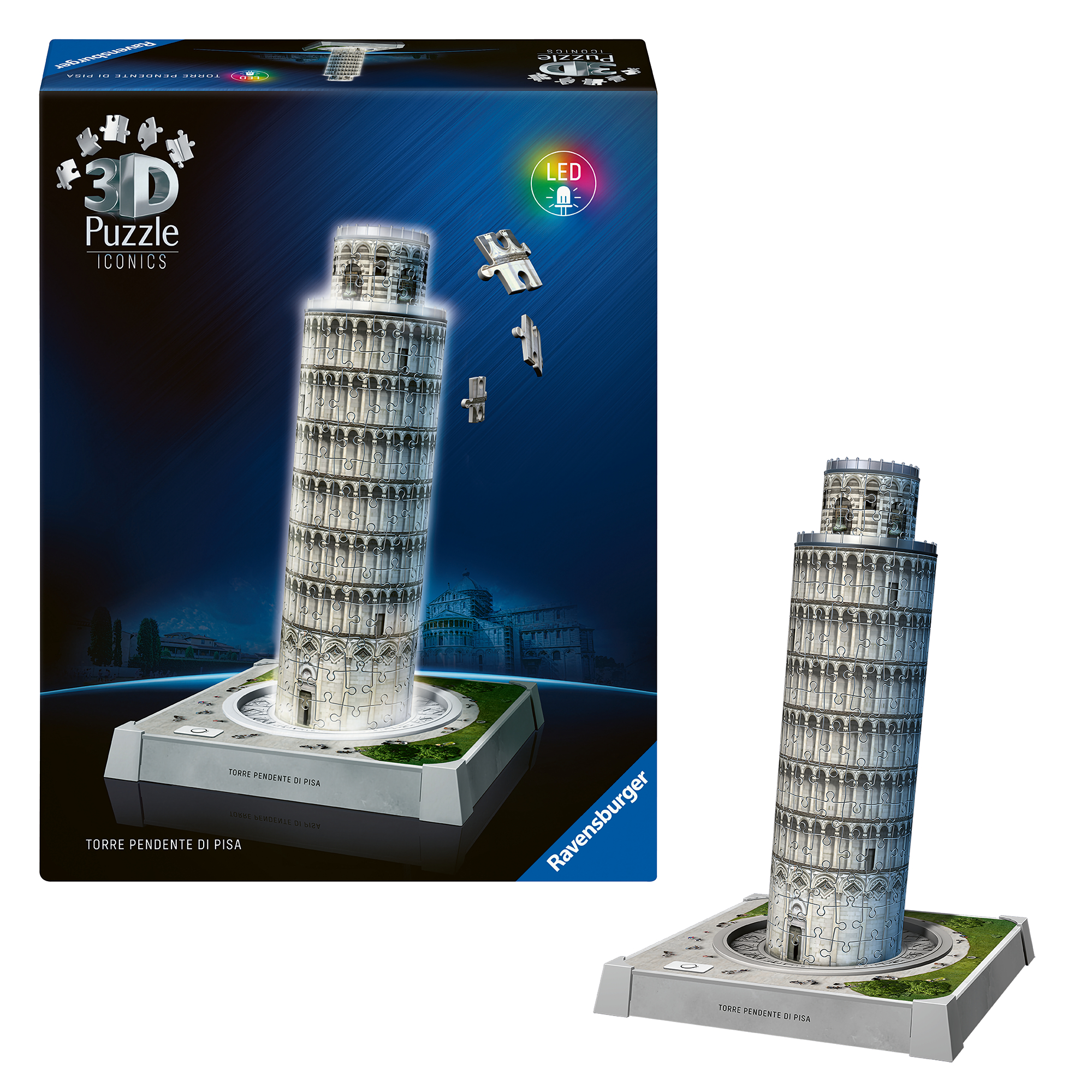 Ravensburger 3D pusle LED valgusega: Pisa torn - Image 2