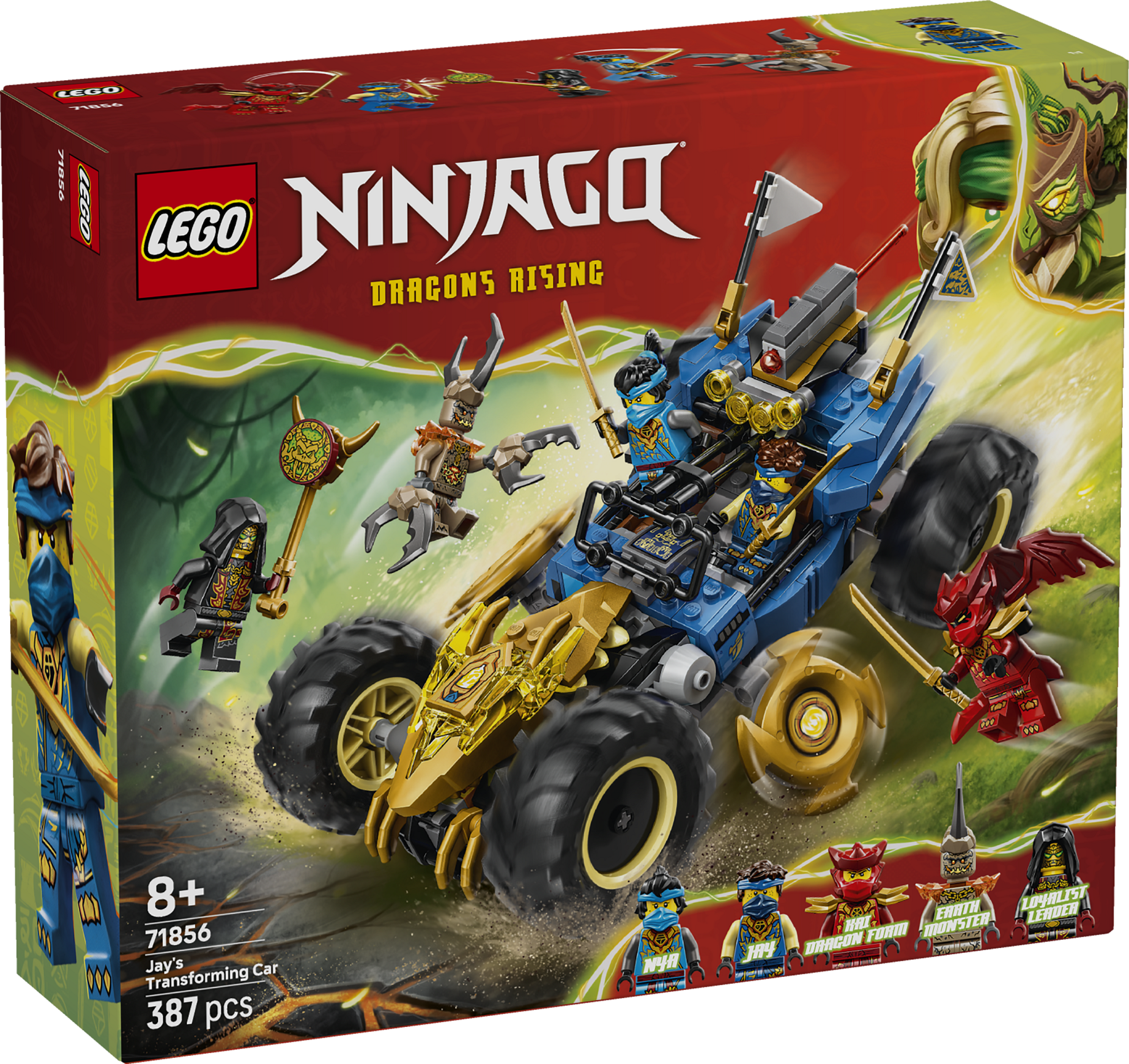 LEGO Ninjago Jay muutuv auto
