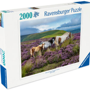 Ravensburger pusle 2000 tk: metsikud hobused aasal
