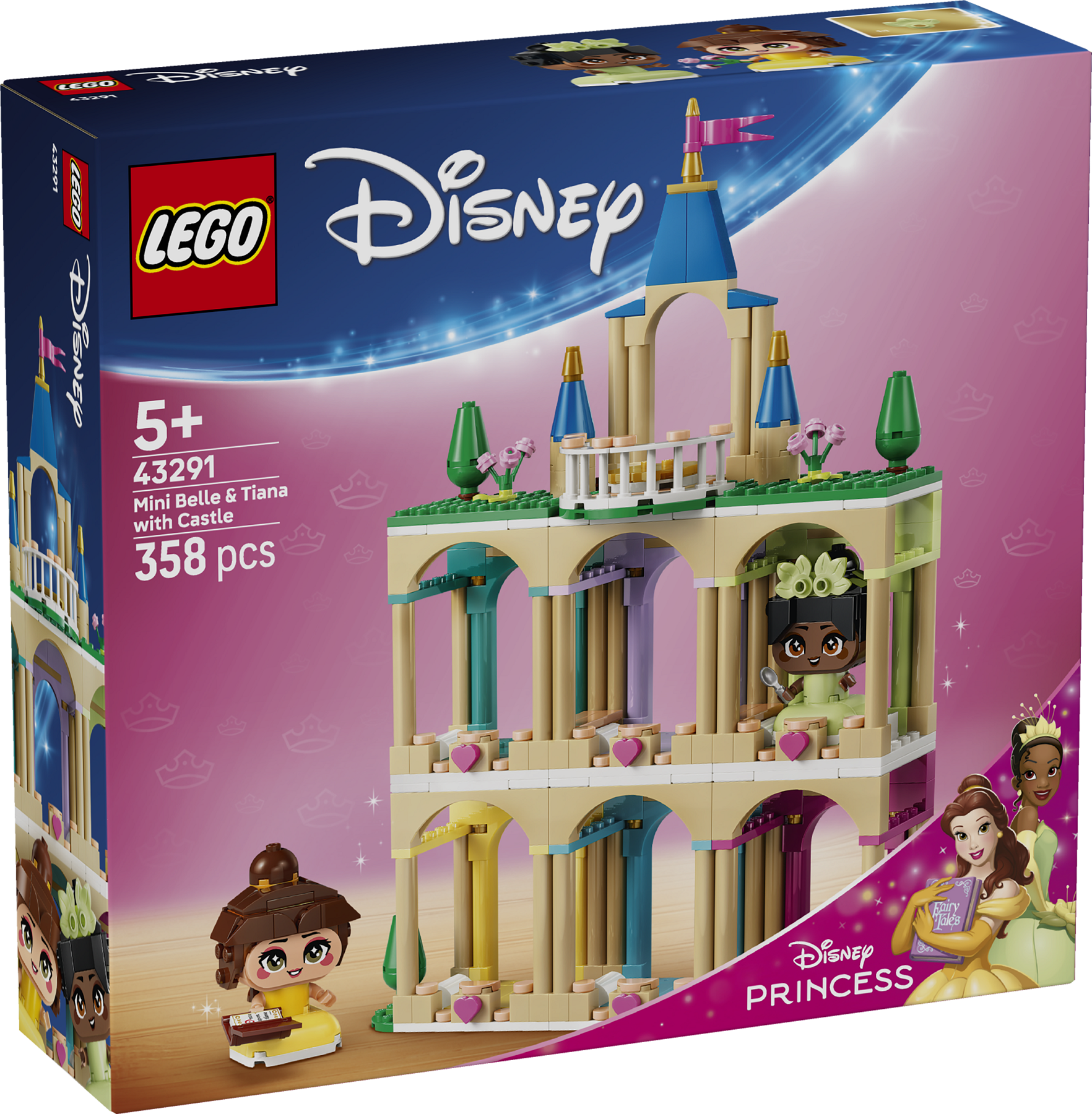 LEGO Disney Mini Belle ja Tiana lossiga