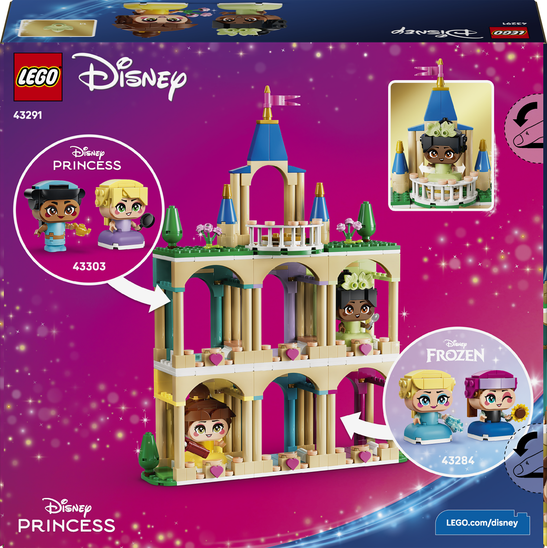 LEGO Disney Mini Belle ja Tiana lossiga - Image 3