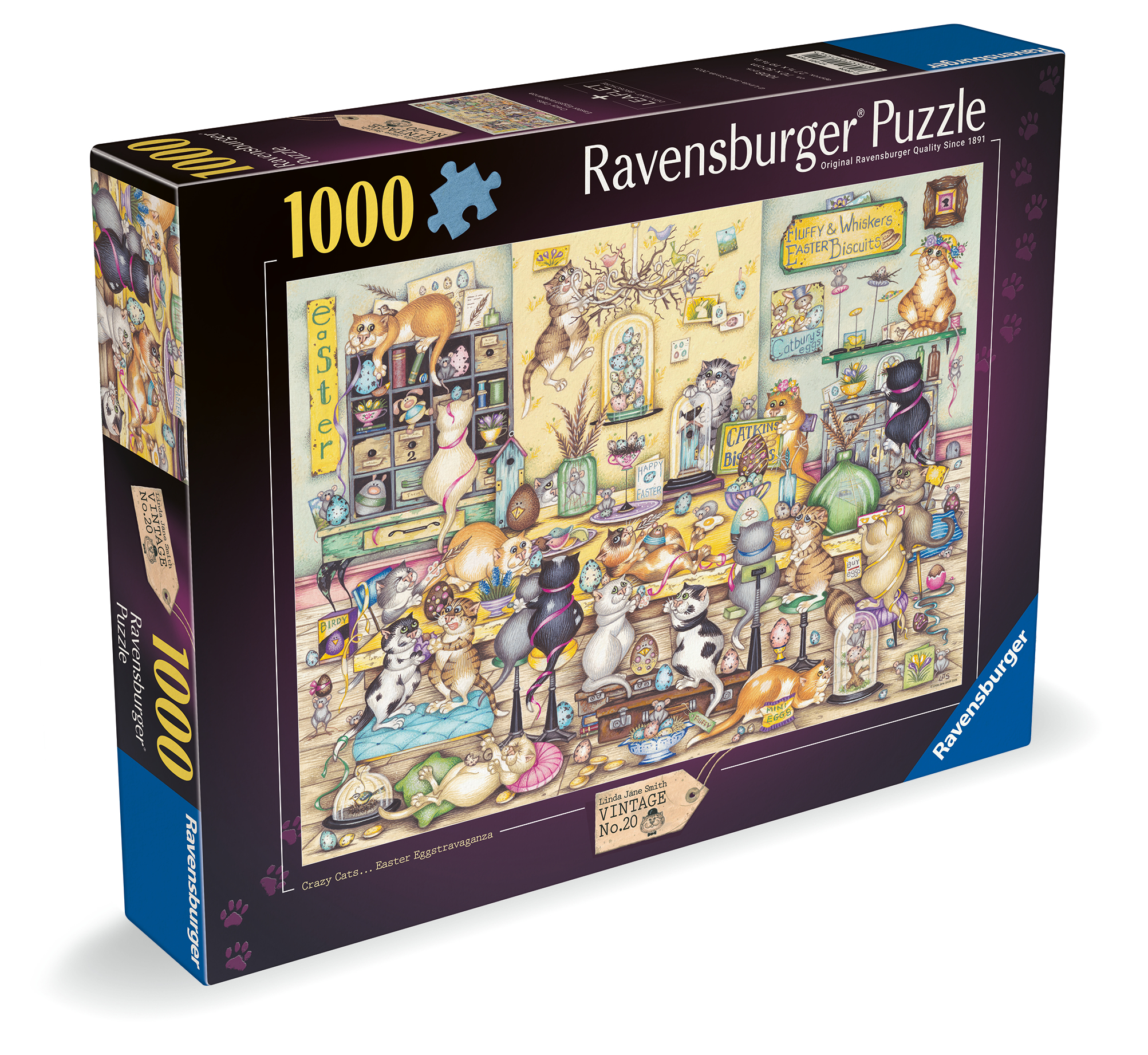Ravensburger pusle 1000 tk: kasside munadepüha