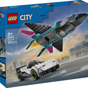 LEGO City Lennuk vs. auto