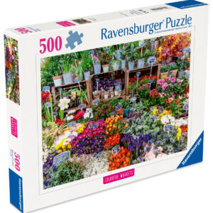 Ravensburger pusle 500 tk: värviline lilleäri Prantsusmaal