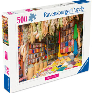 Ravensburger pusle 500 tk: värvilised vürtsid Marokos
