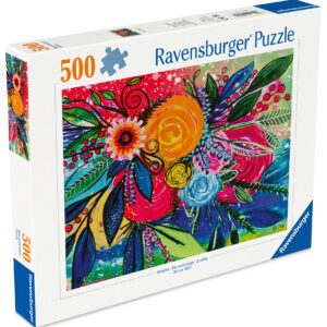 Ravensburger pusle 500 tk: värvide plahvatus
