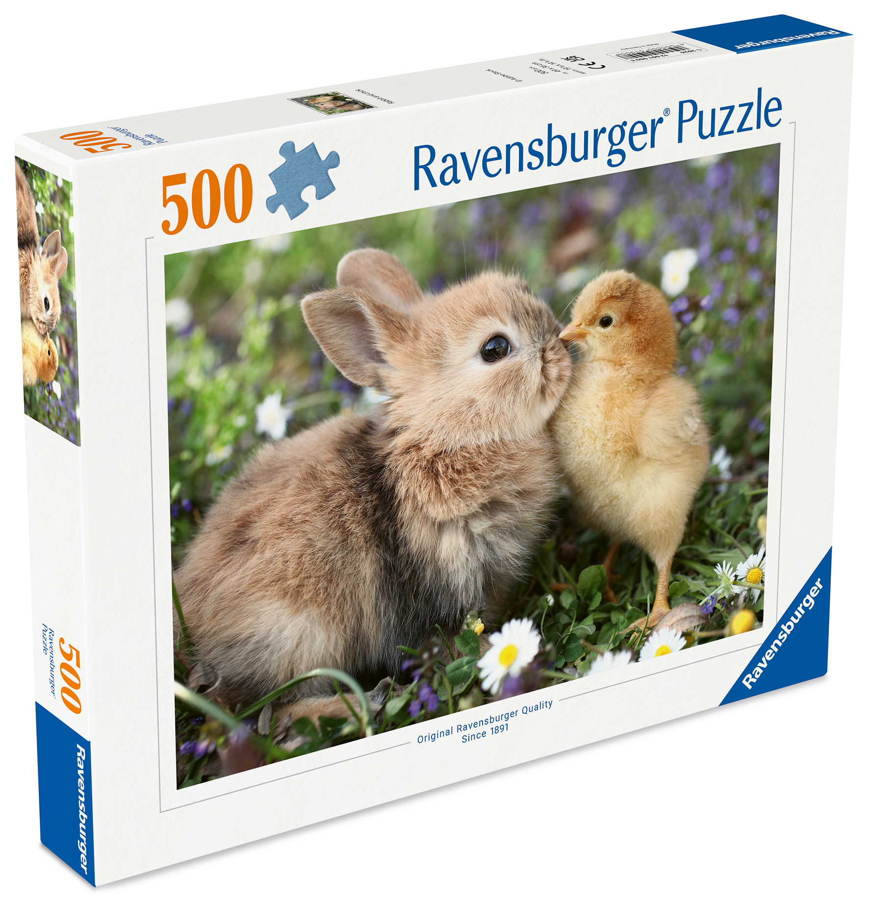 Ravensburger pusle 500 tk: jänes ja tibu