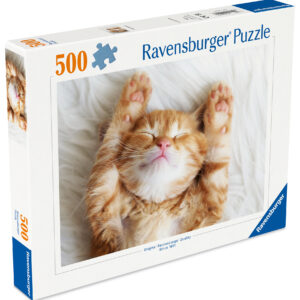 Ravensburger pusle 500 tk: magav kiisu