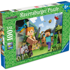 Ravensburger pusle 100 tk: Minecrafti Steve ja Alex