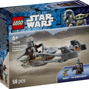 LEGO Star Wars Mandalorian ja Grogu Speeder Bike