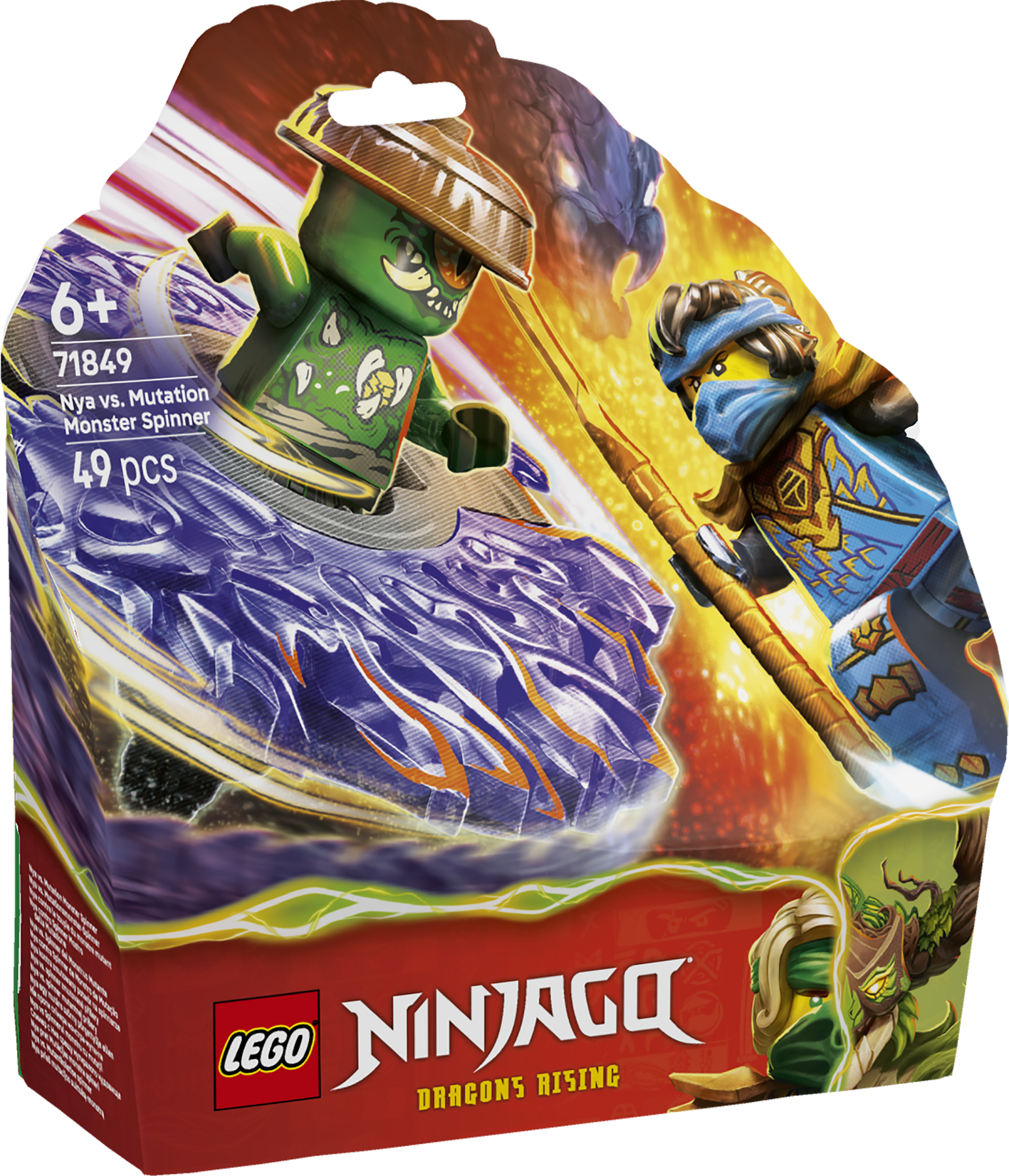 LEGO Ninjago Nya vs. Mutantkoletise spinner