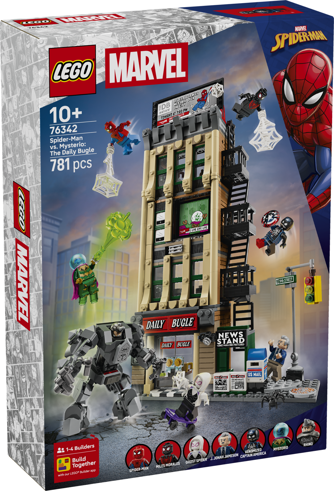 LEGO Super Heroes Ämblikmees vs. Mysterio: The Daily Bugle