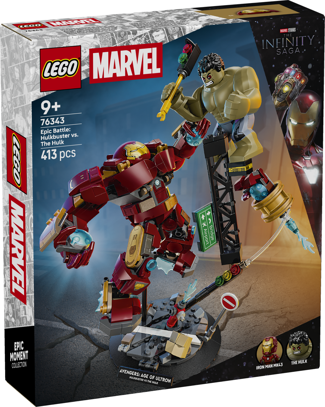 LEGO Super Heroes Eepiline lahing: Hulkbuster vs. The Hulk