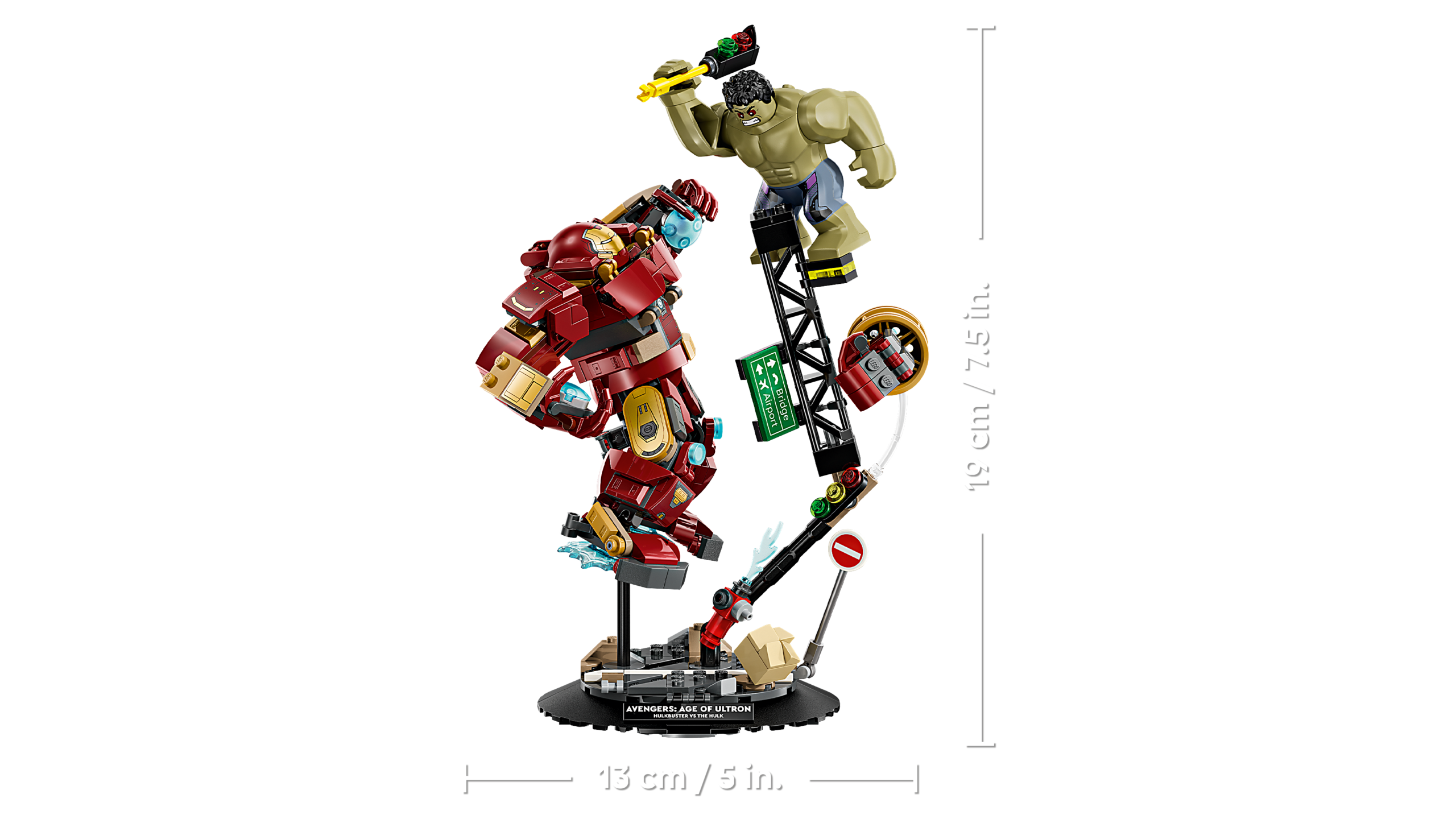LEGO Super Heroes Eepiline lahing: Hulkbuster vs. The Hulk - Image 5