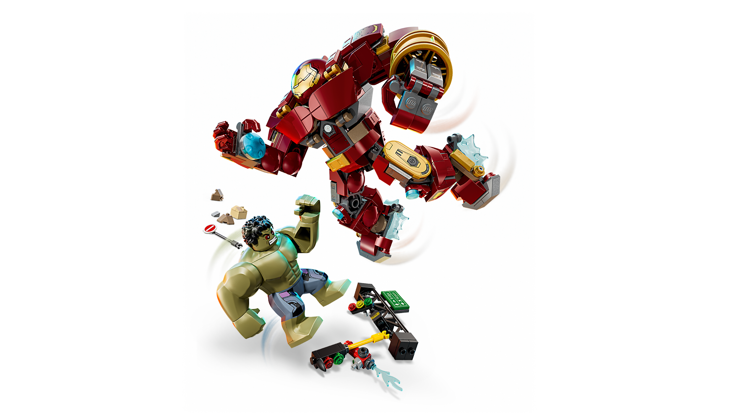 LEGO Super Heroes Eepiline lahing: Hulkbuster vs. The Hulk - Image 6