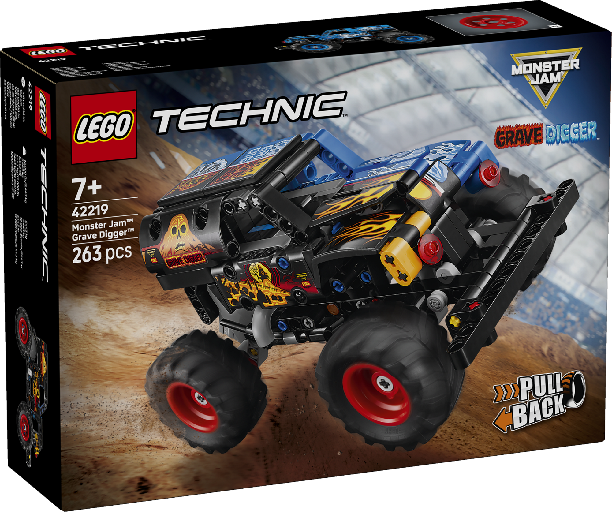 LEGO Technic Monster Jam Grave Digger tuli ja jää