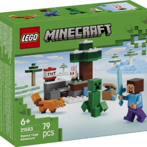 LEGO Minecraft Steve'i seiklus taigas