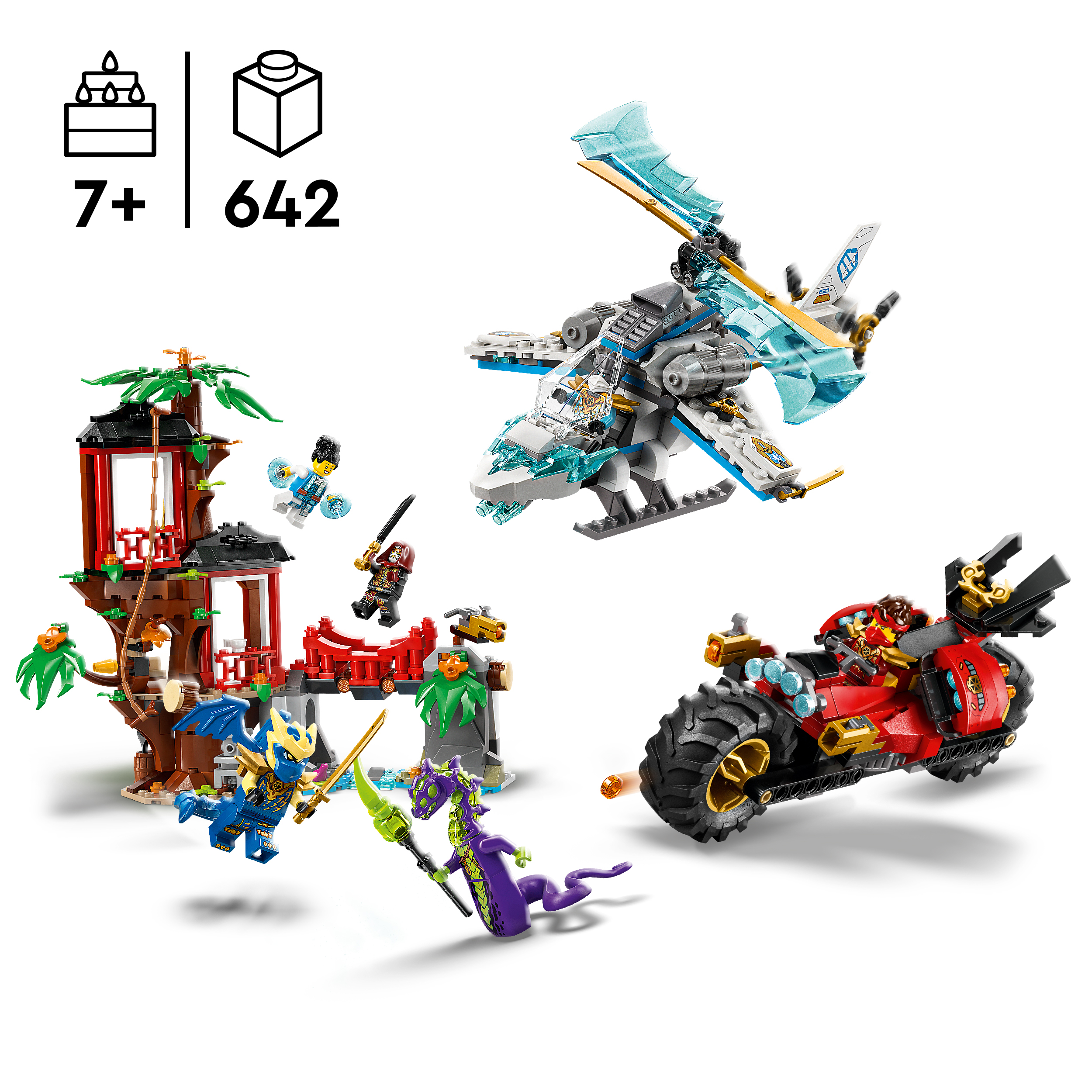 LEGO Ninjago Ninjasõiduki puumaja-lahing - Image 8