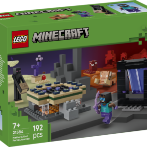 LEGO Minecraft Netheri ja lõpuportaali teekond