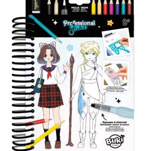 Buki professionaalne Manga stuudio värviraamat