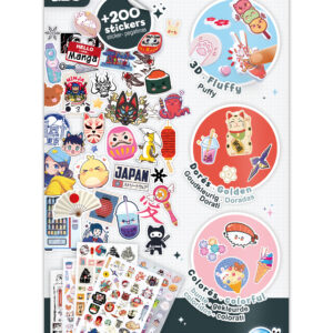 Buki kleebiste komplekt - manga