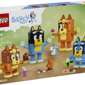 LEGO Bluey Klotsidest kokkupandav Bluey perekond